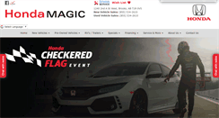 Desktop Screenshot of hondamagic.com